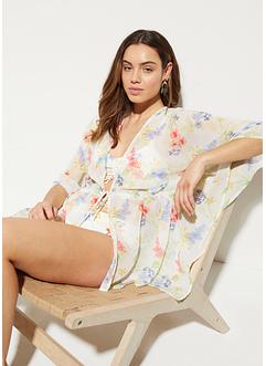Strand-kimonobluse av resirkulert polyester, bpc selection