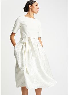 Cocktailkjole med jacquard, bpc selection premium