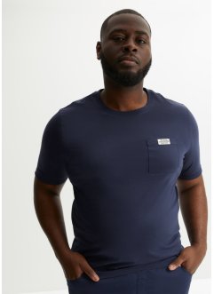 T-skjorte med lomme, av økologisk bomull (2-pack), bpc bonprix collection