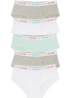 Hipstertruse med myk bomull (5-pack), bonprix