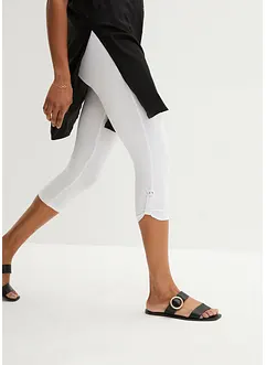 Caprileggings i økologisk bomull, bonprix