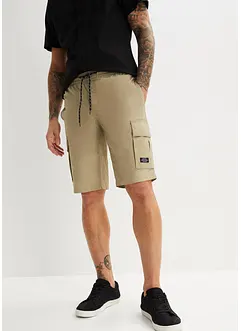 Pull on-bermudashorts i cargobukse-modell, Regular Fit, bonprix