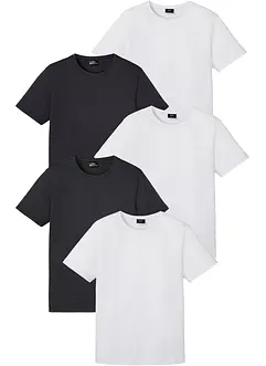 T-skjorte (5-pack), bonprix