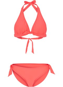 Halterneck-bikini (2-delt sett), av resirkulert polyamid, bpc bonprix collection