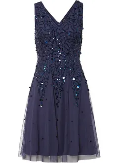 Minikjole med paljetter, bonprix