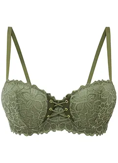 Balconette-BH i fint blondemateriale, bonprix