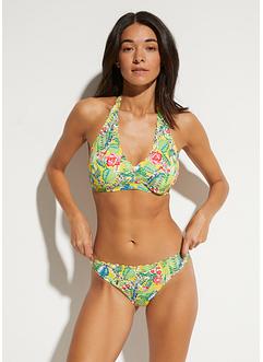 Halterneck-bikini (2-delt sett) av resirkulert polyamid, bpc bonprix collection