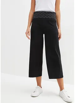 Loungewear culotte med komfortlinning, bonprix