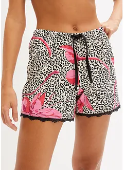 Shorts med delikate blonder (2-pack), bonprix