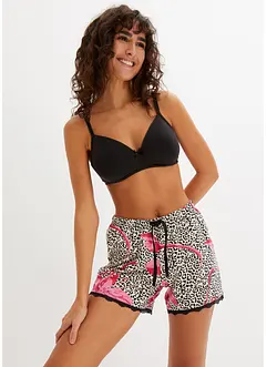 Shorts med delikate blonder (2-pack), bonprix