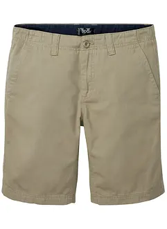 Chinos-bermuda i ren bomull, Regular Fit, bonprix