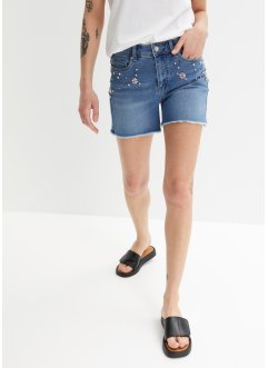 Jeans-shorts med strass, BODYFLIRT
