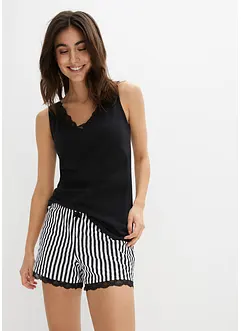 Shorty med singlet, bonprix