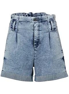 Paperbag jeans-shorts, bonprix