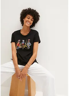Topp med print foran, bonprix