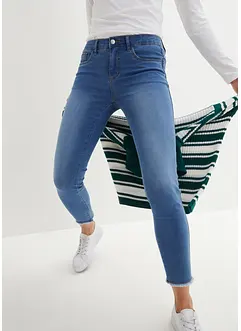 Shaping-jeans Mid Waist, Cropped, bonprix