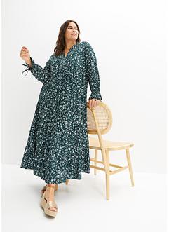 Maxikjole med print, av bærekraftig viskose,, BODYFLIRT