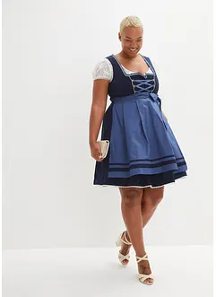 Dirndl og forkle, knelang (2-delt sett), bonprix