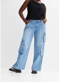 Cargo-jeans av ren bomull, bonprix