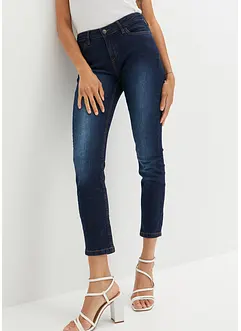 Slim Fit-jeans Mid Waist, Cropped, bonprix