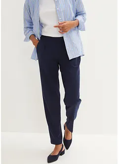 Pull on-bukse med press, bonprix