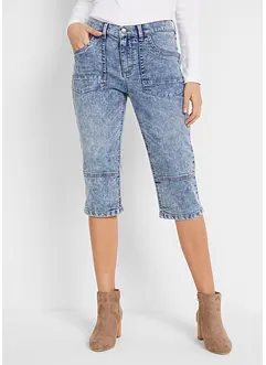 Stretch-Capri-Jeans, bonprix