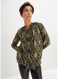 Lett bluse med print, bonprix