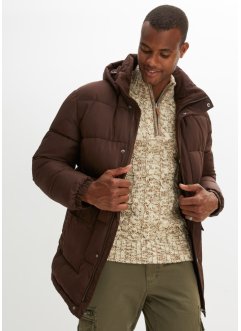 Vattert jakke med avtagbar hette, av resirkulert polyester, bpc bonprix collection