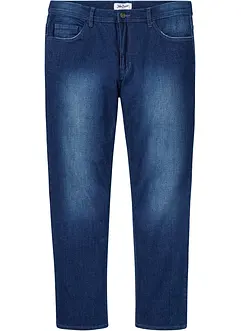 Regular Fit stretchjeans med komfortsnitt, Straight, bonprix