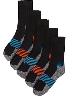 Termo-tennissokker (5-pack) med innvendig frotté, bonprix
