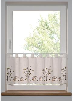 Gardinkappe med broderi, bpc living bonprix collection
