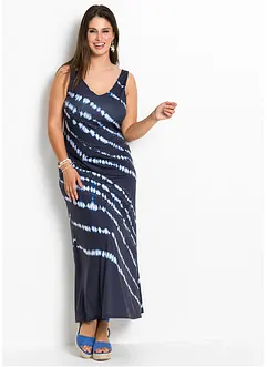 Maxikjole med batikkeffekt, bonprix