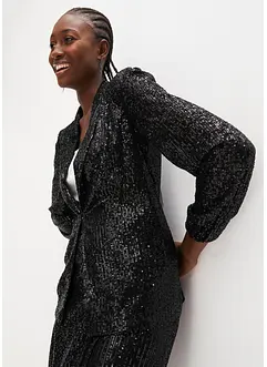 Blazer med paljetter, bonprix