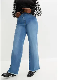 Wide Leg-jeans, High Waist, bonprix