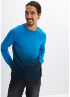 Langermet shirt med fargegradering, Slim Fit, RAINBOW