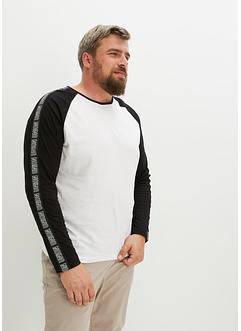 Langermet shirt av økologisk bomull, RAINBOW