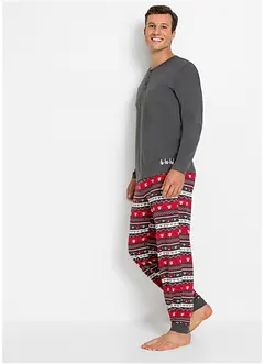 Pyjamas i 100% bomull, bonprix