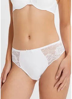 Truse med blonder (4-pack), bonprix