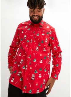 Langermet skjorte med julemotiv, bpc bonprix collection