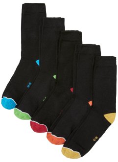 Sokker (5-pack) med økologisk bomull, bpc bonprix collection
