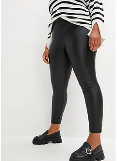 Leggings i imitert skinn, bonprix