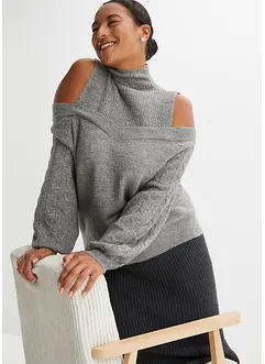 Cold-shoulder-genser, bonprix