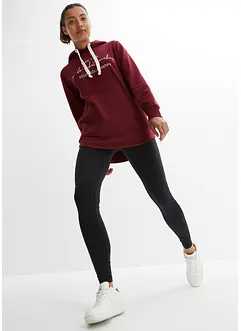 Joggedress med lang sweatshirt og leggings (2-delt), bonprix