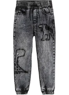 Dino-termojeans for barn, Regular Fit, bonprix