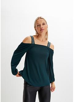 Topp med strass-applikasjon, BODYFLIRT