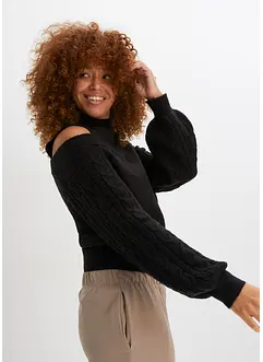 Cold-shoulder-genser, bonprix
