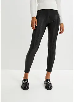 Leggings med slange-print, bonprix