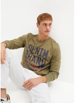 Sweatshirt med resirkulert polyester, John Baner JEANSWEAR