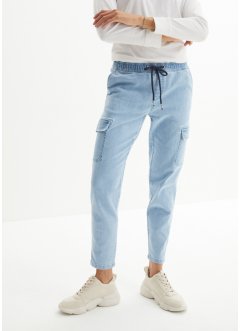 Cargo-jeans Mid Waist, Cropped, John Baner JEANSWEAR