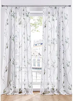 Gardin med resirkulert polyester (1-pack), bonprix